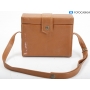 Asahi Pentax Ledertasche mit Tragegurt 20x17x8 (289397)