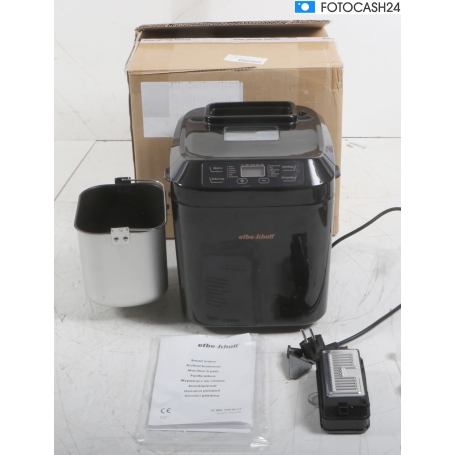 EFBE Schott SC BBA 1000 BK CP Brotbackautomat Timer Antihaftbeschichtung Cool-Touch-Gehäuse Display schwarz (289399)