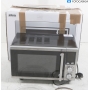 Silva Schneider EBM-G 880E Einbau-Mikrowelle 17 Liter 45,2cm breit 700 Watt Grillfunktion Edelstahl (289402)
