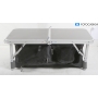 Bo-Camp Otter Aufbewahrungsschrank, klappbar, grau (289479)