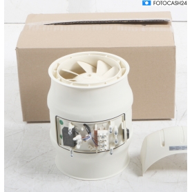 Wallair 20100268 Rohrlüfter Rohrventilator Lüfter 230V 560m³/h 15cm weiß (289518)