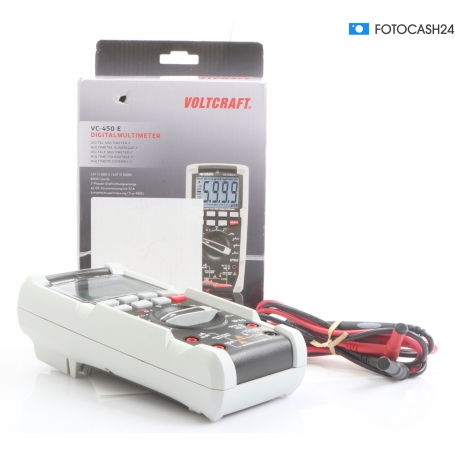 Voltcraft VC-450 E Hand-Multimeter Messgerät digital CATIII 1000V CATIV 600V (289712)