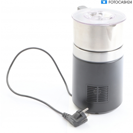 Severin SM 3586 Milchaufschäumer Milchschäumer 0,7 Liter 500 Watt Edelstahl gebürstet schwarz (289714)