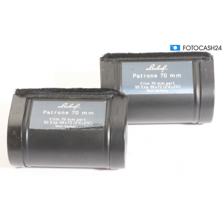 Linhof Set aus Zwei 2x Film Patrone 70 mm (287445)