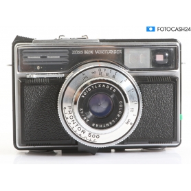 Zeiss Ikon Voigtländer Vitessa 500 AE electronic mit Prontor 500 2,8/42 Objektiv und braune Tasche (290074)