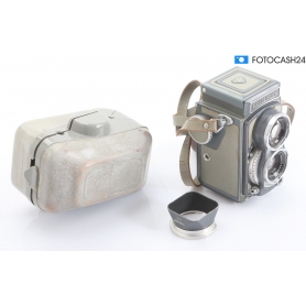 Rollei Rolleiflex Baby Grey DBD DBGM+ Heidosmat 2,8/60 + Schneider Xenar 3,5/60 (290128)