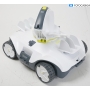 Kokido Manga Pool-Roboter Akku-Poolsauger Poolreiniger Bodensauger Pools bis Ø 7,3m weiß schwarz (268780)