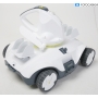 Kokido Manga Pool-Roboter Akku-Poolsauger Poolreiniger Bodensauger Pools bis Ø 7,3m weiß schwarz (268780)