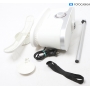 CleanMaxx 00384 Dampfglätter Hemden-Bügler Blusen Heißluftfunktion 1800W weiß (287002)