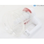 Bosch MUZ6MM3 Schnitzelwerk Scheibenmesser Schlagmesser Küchenmaschinen-Zubehör weiß transparent (289301)