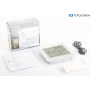 Technoline WD2000 Satelliten Wetterstation mit Außensensor Luftdruck Wettervorhersage silber (289682)