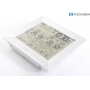 Technoline WD2000 Satelliten Wetterstation mit Außensensor Luftdruck Wettervorhersage silber (289682)