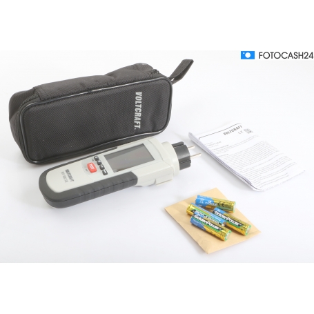 Voltcraft FIT-100 Installationstester RCD-Prüfgerät Messgerät Abschaltfunktion automatisch (289686)