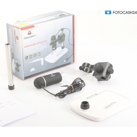 TOOLCRAFT TO-5139594 USB-Mikroskop Digital-Mikroskop 5MP Vergrößerung 150x schwarz (289691)