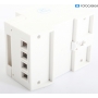 Chint DTSU666 Drehstromzähler Energiezähler 3×230/400V RS485 4PMID digital MID-konform weiß blau (289707)
