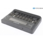 Voltcraft VC-10882815 CC-8 Rundzellen-Ladegerät Batterie-Lader LiIon LiFePO NiMH NiCd Akkuerkennung schwarz (289722)