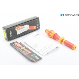 Wera 7400 VDE Drehmoment-Schraubendreher 1,2-3Nm gelb rot (289748)