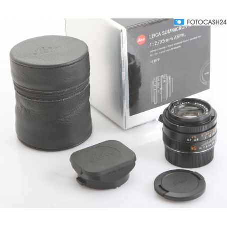 Leica Summicron-M 2,0/35 ASPH. Black 6-Bit (290452)