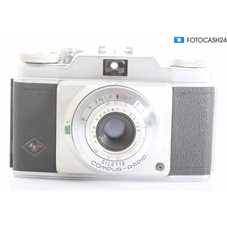 Agfa Silette Compur-Rapid mit Apotar 3,5/45 Objektiv (290516)