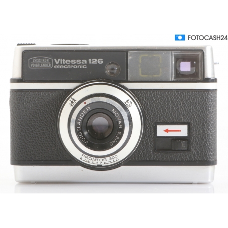 Zeiss Ikon Voigtländer Vitessa 126 electronic mit Novar 6,3/40 Objektiv (290528)