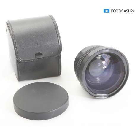 Vivanco VC 95W 52mm 0,5x Video-Weitwinkel-Vorsatzobjektiv Fischauge (290541)