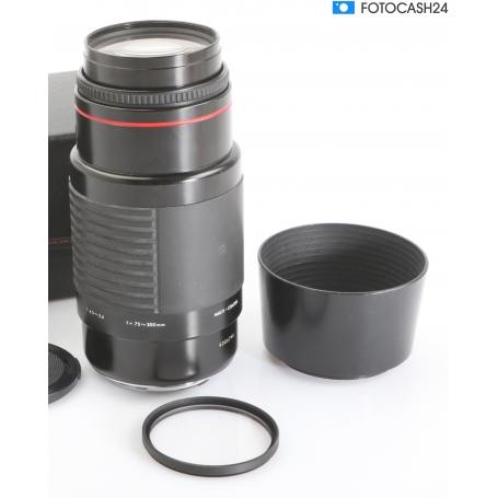 Sigma 4,5-5,6/75-300 Multi Coated Zoom II für Canon FD (290747)