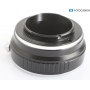 K&F Concept Adapter EOS-FX (Canon EOS Objektiv auf Fuji X Kamera) (275403)