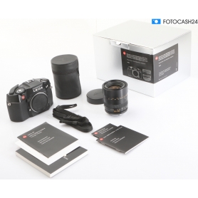 Leica R9 Black Set mit Vario-Elmar-R 4,0/35-70 ROM 10096 (290717)
