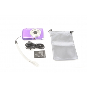 AgfaPhoto Realishot DC8200 digitale Kompaktkamera 18MP 8x optische Zoom USB violett (283665)
