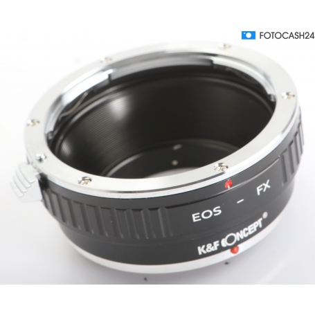 K&F Concept Adapter EOS-FX (Canon EOS Objektiv auf Fuji X Kamera) (290804)