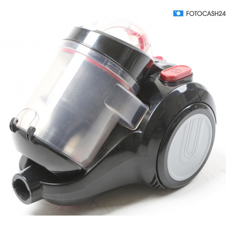 Severin Motor-Block CY 7089 Zyklon-Staubsauger Bodenstaubsauger Handstaubsauger beutellos HEPA 13 800 Watt schwarz rot (268631)
