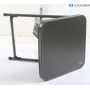 Dometic Stable Hocker mit Platte Firenze schwarz Campinghocker Tisch (289001)
