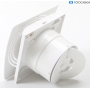 Bosch Fan 1900 DH Badlüfter mit Feuchtigkeitssensor, für 125mm Rohre, weiß (7733703551) (290821)
