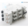 Hager HTS363E SLS-Schalter für Sammelschiene 3-Polig, E-Charakteristik, 63A, QuickConnect (290825)