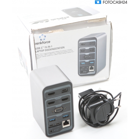 RENKFORCE USB-C DOCKING WITH 4 DISPLAYS (290828)