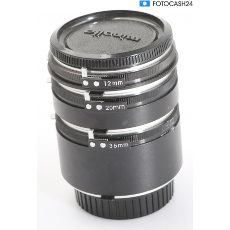 Minolta Zwischenringe Satz Extension Tubes 12 / 20 / 36 mm (291033)