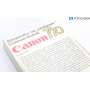 Canon Anleitung Buch Canon T70 / Ludwig Knülle (291091)