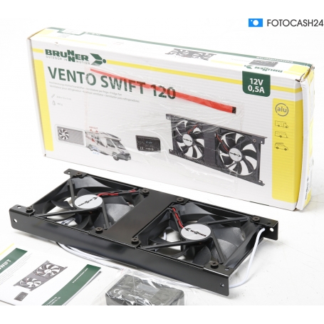 Brunner Vento Swift Kühlschrank-Doppellüfter, ø 120mm (291220)
