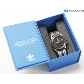 adidas Code Four Quarz Uhr analog silber (291238)