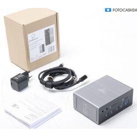 Renkforce RF-DKS-910 Universal Notebook Dockingstation USB-C HDMI grau schwarz (291286)