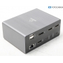 Renkforce RF-DKS-910 Universal Notebook Dockingstation USB-C HDMI grau schwarz (291286)