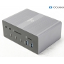 Renkforce RF-DKS-910 Universal Notebook Dockingstation USB-C HDMI grau schwarz (291286)