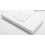 M-E Vistus AD 400 Audio-Zusatz-Innenstation Türsprechanlage Inneneinheit weiß (291289)