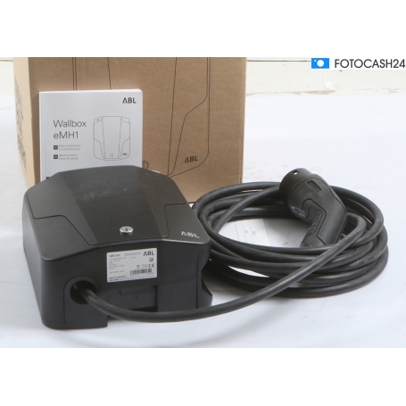 ABL eMH1 Wallbox, 11 kW, Typ 2-Ladekupplung 6,35m, schwarz (1W1101) (291335)