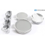 Brunner Dolomit Geschirrset, 16-teilig, grau (289651)