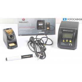 TOOLCRAFT Lötstation digital 60 W ZD-8916 160 bis 480 °C inkl. Ablage, inkl. Entlötsaugpumpe (289655)