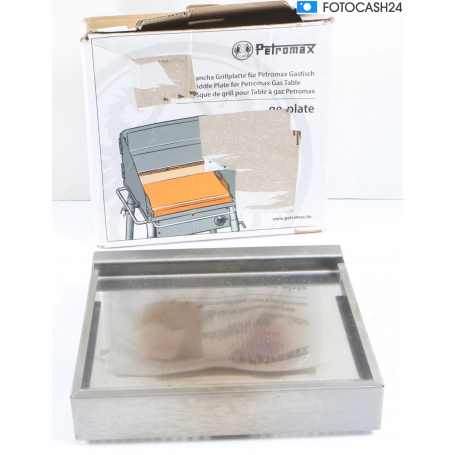 Petromax Plancha Grillplatte, Edelstahl, 8x38,5x36,5cm (289656)