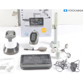 TFA Dostmann WLAN VIEW PRO Wetterstation Funk-Wetterstation Vorhersage Temperatur Luftfeuchtigkeit schwarz (289657)