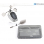 TFA Dostmann WLAN VIEW PRO Wetterstation Funk-Wetterstation Vorhersage Temperatur Luftfeuchtigkeit schwarz (289657)