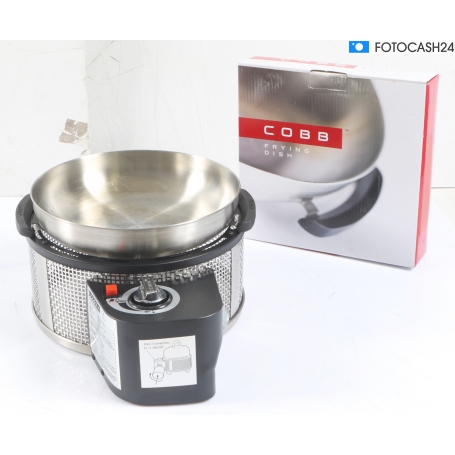 Cobb Premier Gas Deluxe Kartuschen-Gasgrill inkl. Griddle/Bratenrost/Wok/Tasche - Camping Wagner Edition (289661)